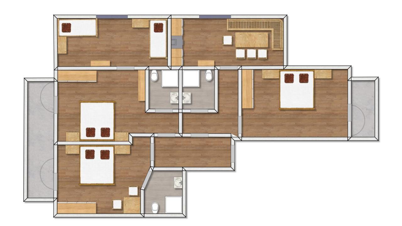 Apartments Pitztaler Nachtigall Arzl im Pitztal Luaran gambar