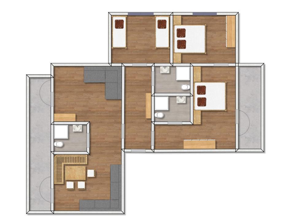 Apartments Pitztaler Nachtigall Arzl im Pitztal Luaran gambar