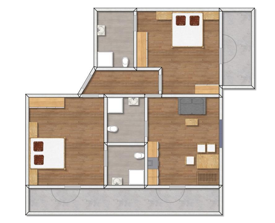 Apartments Pitztaler Nachtigall Arzl im Pitztal Luaran gambar